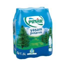 Pınar Mineraal Water 6x1.5 ltr met statiegeld