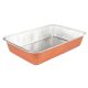 ALUMINIUM KOPER GROOT 3450 ml MM 408x270x68mm Per stuk