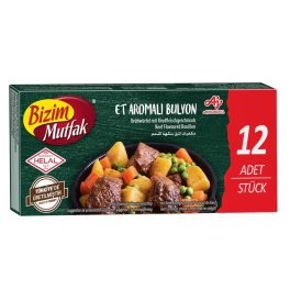 Bizim Mutfak Rundvleesbouillon 12 stuks