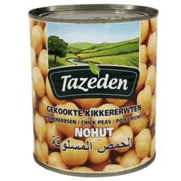 Tazeden Gekookte Kikkererwten