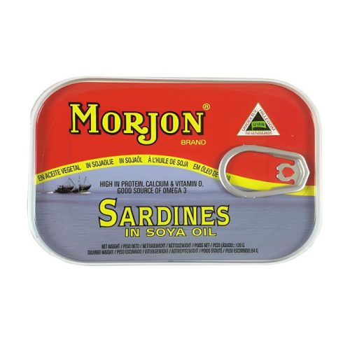 Morjon Sardines in Soya Oil 120 gr 