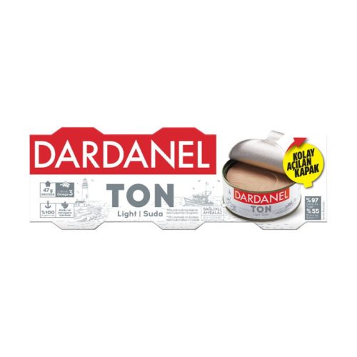 Dardanel  Tonijn met water 3x75 gr