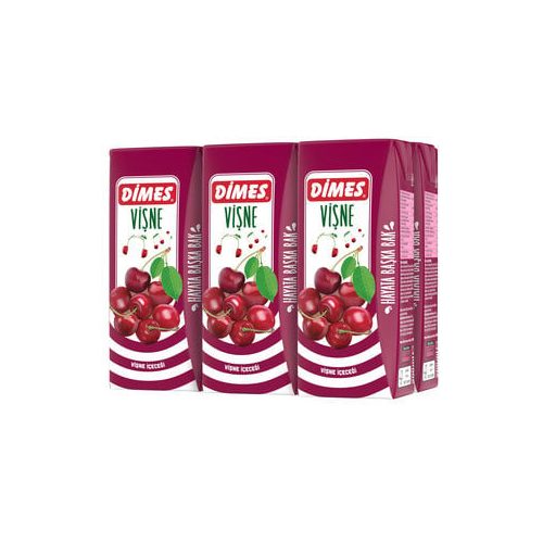 Dimes kersen kinder drankjes 6x200 ml