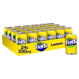 Fanta Lemon 24x0,33 ltr +3.60 € statiegeld