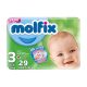 Molfix Luiers 3 29 stk 