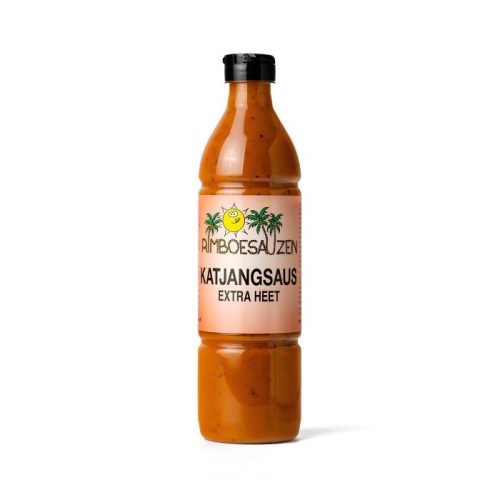 Rimboe Katjangsaus Extra Heet 500 ml 