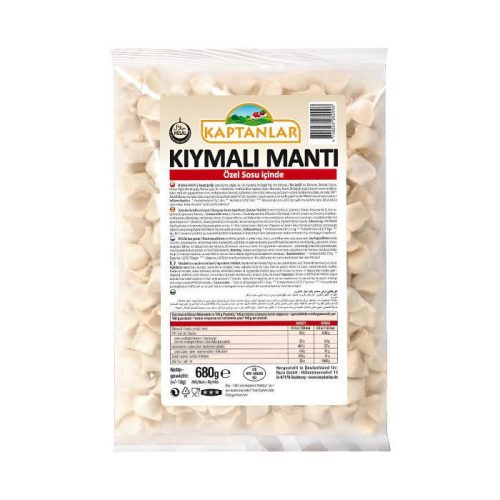 Kaptanlar Mantı met Gehakt 600 gr 